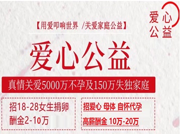 阳高捐卵助孕生子 爱心志愿者招募
